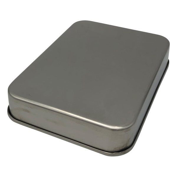 松本製器 ステン蓋付バット (210×150×41mm) No.1 1個 5-173-08（直送品）