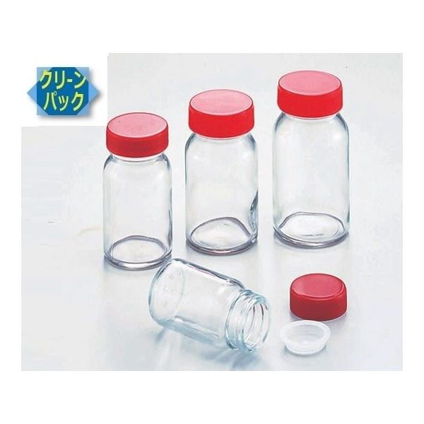 アズワン 規格瓶SCC 30本入 (純水洗浄処理済み) No.14 1箱(30個) 5-2202-10（直送品）