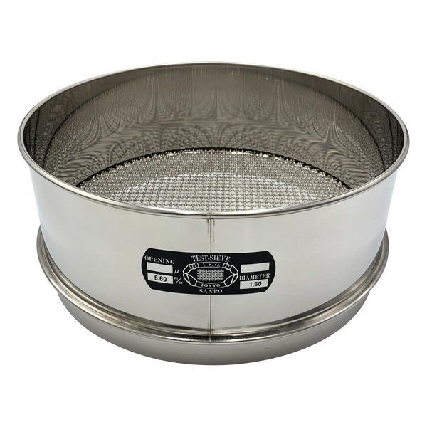 サンポー ステンレスふるい φ300×100mm 5.6mm 5-3295-19 1個（直送品）