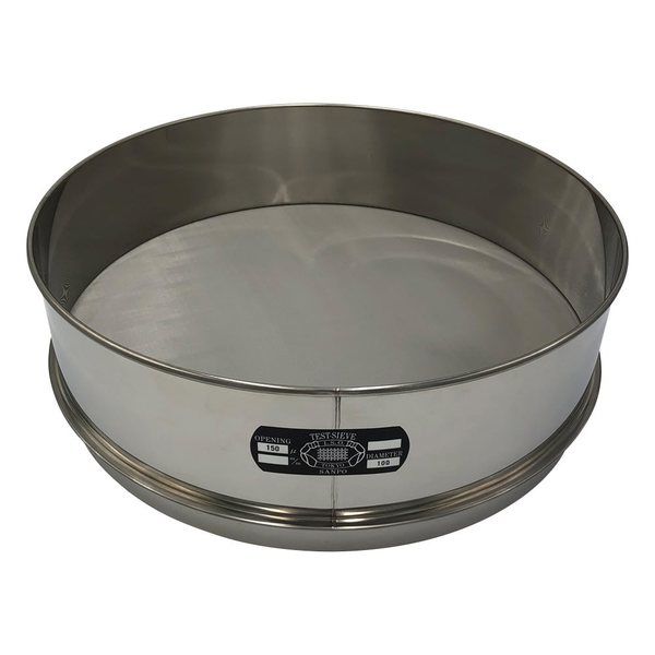 サンポー ステンレスふるい φ400×100mm 150μm 5-3296-40 1個（直送品）