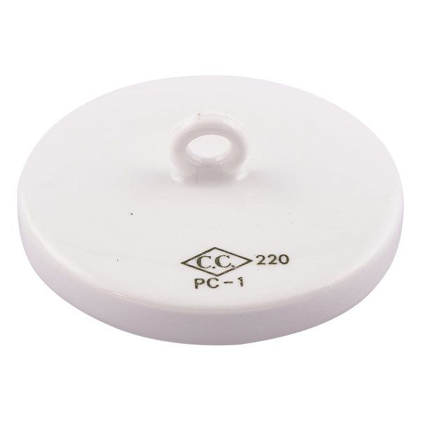 ニッカトー るつぼ(B型) フタ 50mL用 CW-B2 1個 5-4049-05（直送品）