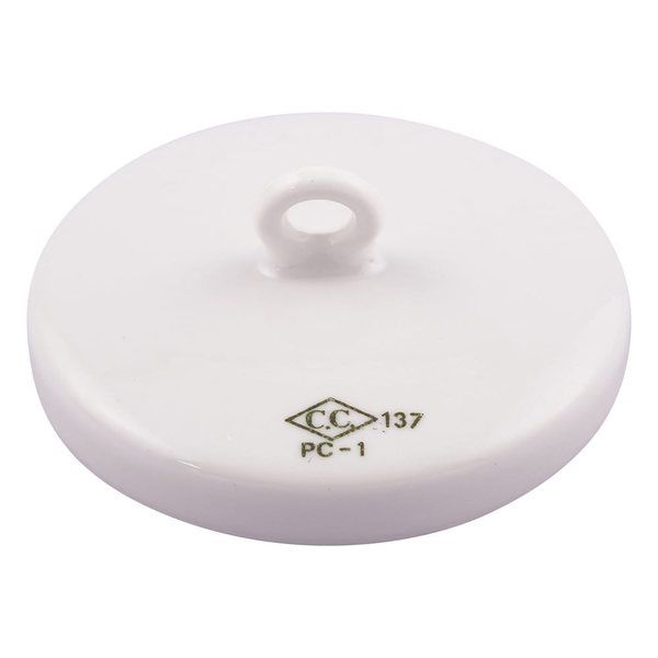 ニッカトー るつぼ(C型) フタ 50mL用 CW-C3 1個 5-4051-03（直送品）