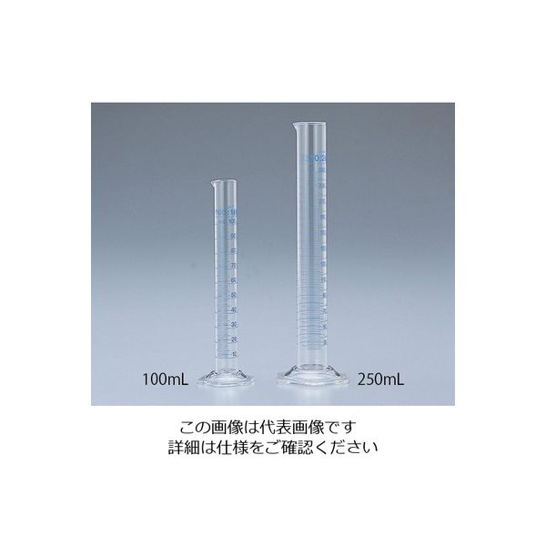 アズワン EMユーロメスシリンダー 100mL 5-5360-04 1個（直送品）