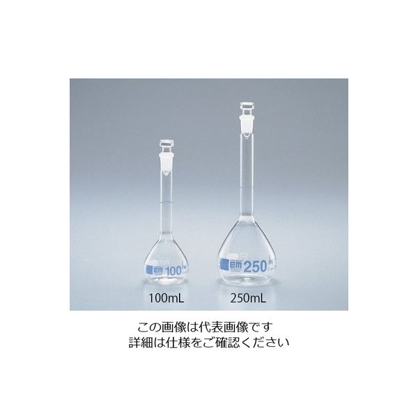アズワン EMユーロ共栓付メスフラスコ 500mL 5-5363-07 1個（直送品）
