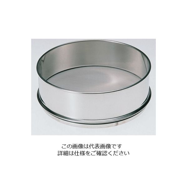 ふるい(試験用・鉛フリー)<TS製> SUS普及型 φ150mm(深さ45mm) 目開き8.00mm JTS-150-45-17 1個（直送品）