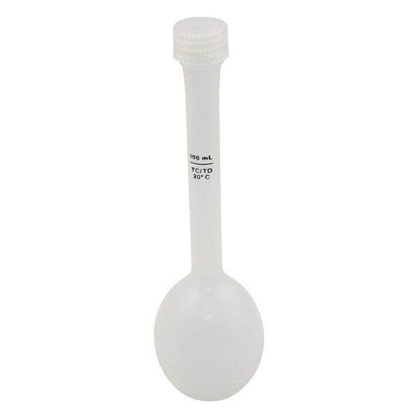 サーモフィッシャーサイエンティフィック ナルゲンメスフラスコ(PP製) 100mL 4000-0100 1個 6-246-02（直送品）