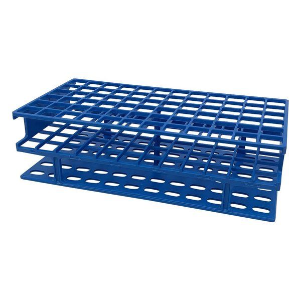 サーモフィッシャーサイエンティフィック アンワイヤー試験管立 φ13mm×72本 ブルー 5970-0313 1個 6-313-04（直送品）