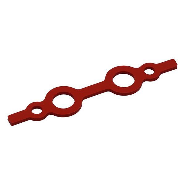 アズワン シリコンカラーバンド(メガネバンド) 小 φ3.5×φ10 レッド 1袋(10個入) 6-367-05 1袋(10個)（直送品）