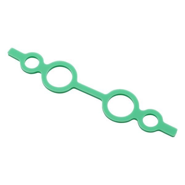 アズワン シリコンカラーバンド(メガネバンド) 大 φ8×φ15 グリーン 1袋(10個入) 6-368-04 1袋(10個)（直送品）