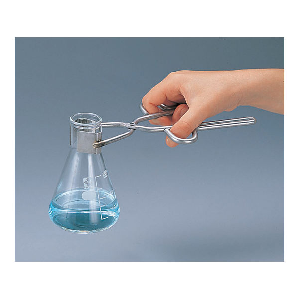 サーモフィッシャーサイエンティフィック フラスコ用トング 10ー062 1個 6-453-01（直送品）