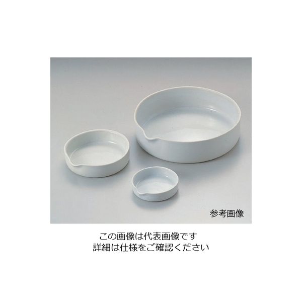 アズワン 磁製平皿 φ120mm 200mL 6-563-05 1個（直送品）