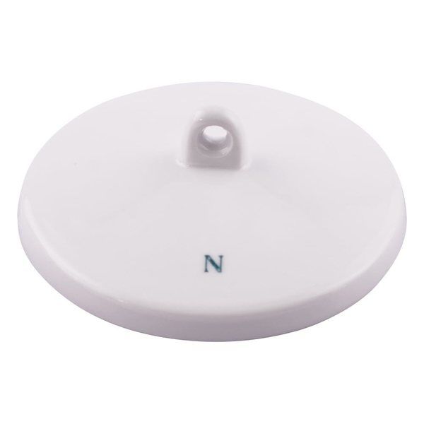 タキシン 磁製ルツボB型 フタ 50mL用 6-565-04 1個（直送品）