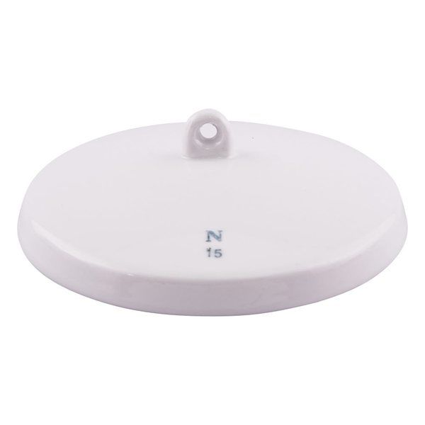 タキシン 磁製ルツボB型 フタ 155mL用 6-565-06 1個（直送品）