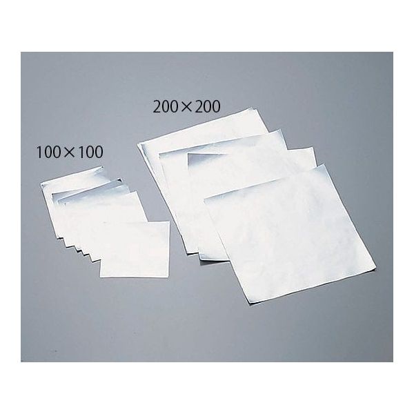 UACJ製箔 アルミシート 200×200mm 500入 20 1箱(500枚) 6-714-02（直送品）