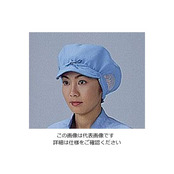 東洋リントフリー クリーンキャップ JE477Cー01 FREE ブルー JE477C-02 1枚 6-7555-02（直送品）