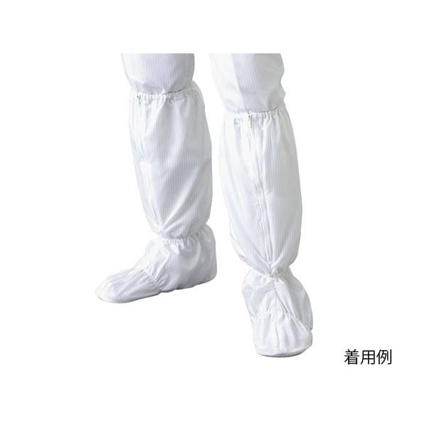 東洋リントフリー ソックスカバー FD602C ホワイト 24 FD602C-01 24.0 1袋(1足) 6-7564-03（直送品）