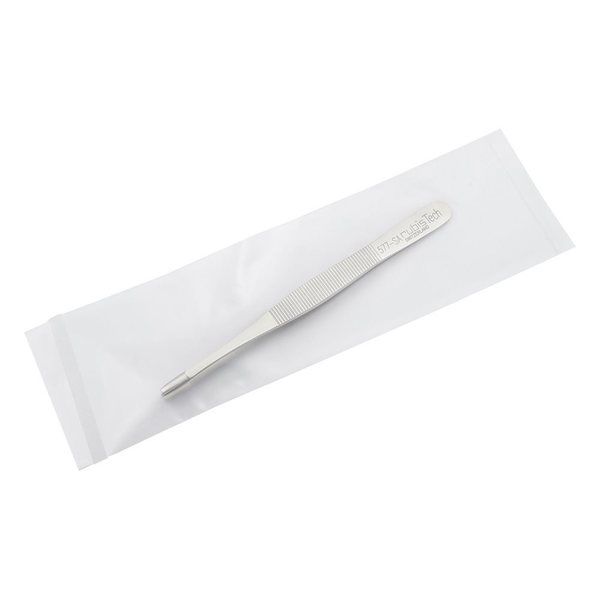 アズワン 特殊作業用ピンセット 凹 耐酸鋼 577 1本 6-7908-04（直送品）