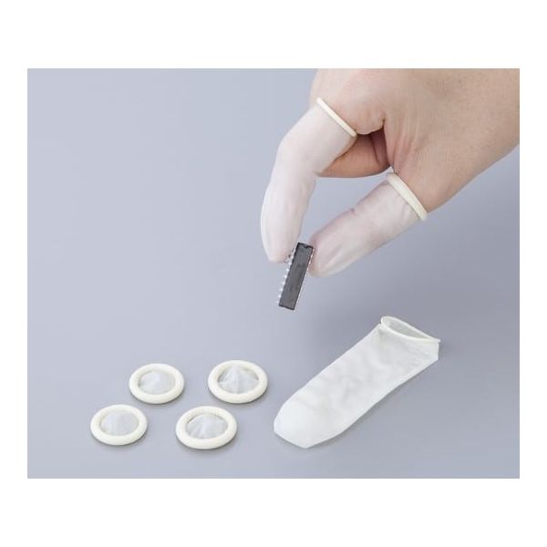 アズワン 静電防止指サック白 M 1袋(1000個入) アンロールタイプ 1袋(1000個) 6-7935-32（直送品）