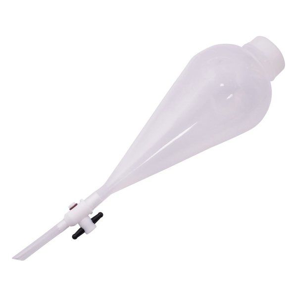 サーモフィッシャーサイエンティフィック FEP分液ロート TFEコック付 500mL 4301-0500 1個 7-189-04（直送品）