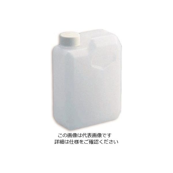 アズワン 角型瓶(フラット型) 1L SCC (純水洗浄処理済み) 7-2217-02 1袋(1個)（直送品）