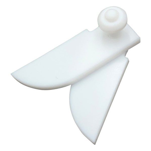 アズワン PTFE撹伴棒(羽根付き) 交換用羽根(80mm) 7-232-11 1個（直送品）