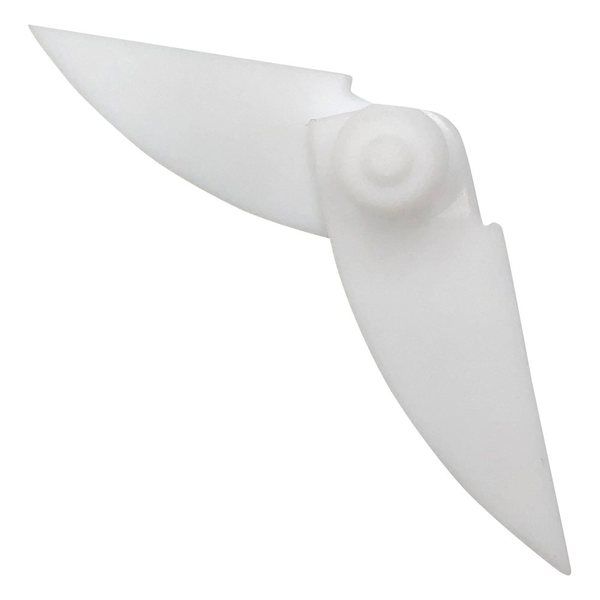 アズワン PTFE被覆撹拌棒(羽根付き)交換用羽根(80mm) 7-233-11 1個（直送品）