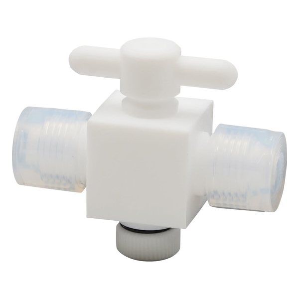 アズワン YK接続2方コック(接続型) 8mm 7-286-02 1個（直送品）