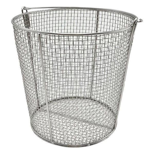 アズワン ステンレス丸型洗浄カゴ(テーパ付き) φ200(φ170)×200mm チュウ 1個 7-5331-04（直送品）