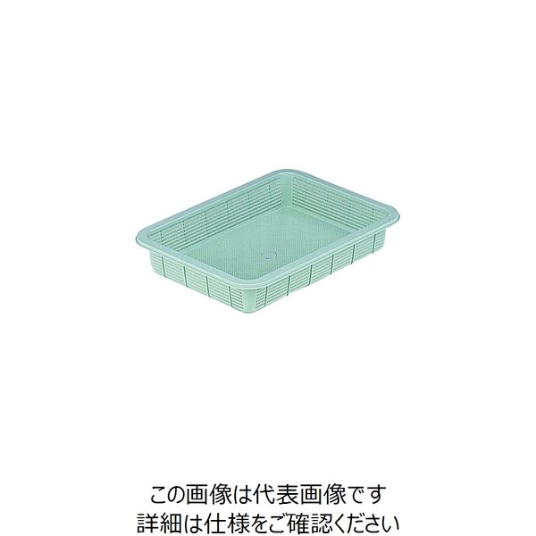 アズワン プラ角型バスケット 浅型 小 7-5649-01 1個（直送品）