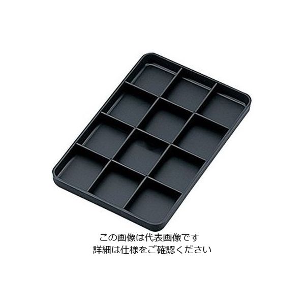 蝶プラ工業 導電仕分トレー　１２Ｐ 9-5617-01 1枚