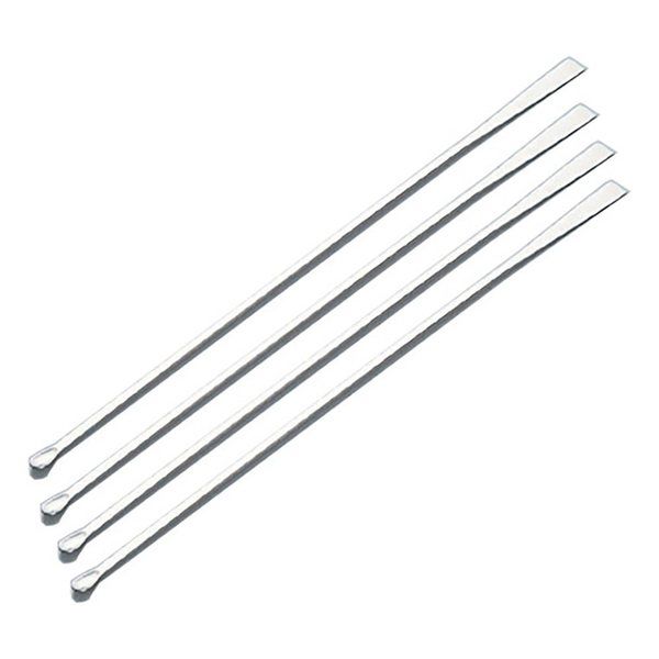 アズワン ラボランミクロスパーテル180mm 平 10+1本 9-891-01 1袋(11本)（直送品）