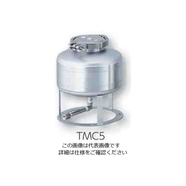 ユニコントロールズ フェルールクランプ式ステンレス加圧容器 5L TMC5 1式(1個) 1-1917-01（直送品）