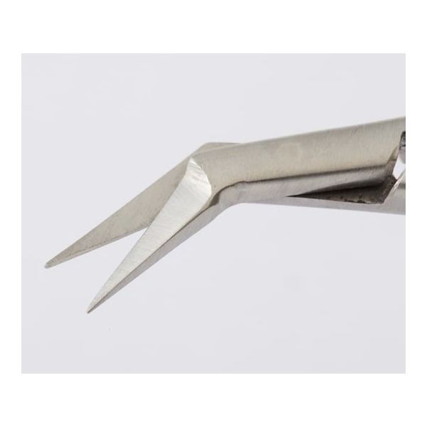 ワイ・エム・ティ マイクロ剪刀 100mm 直刀横アングル 1-9916-08 1本（直送品）