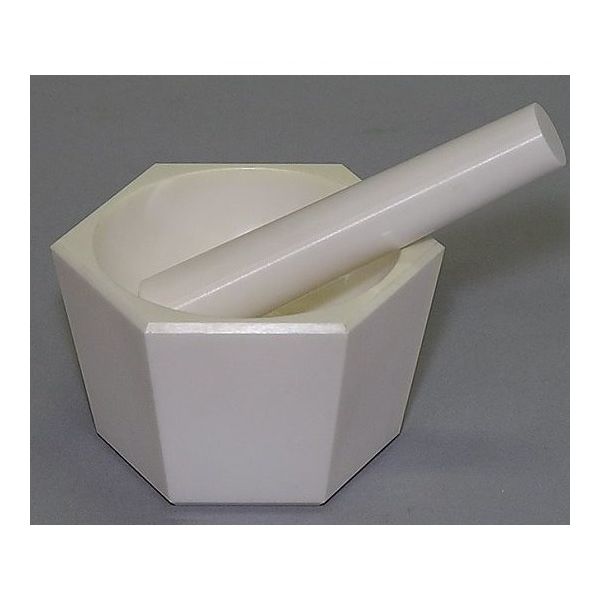 伊藤製作所 ジルコニア 乳鉢セット 乳棒付き ZEX-100 1セット 5-3468-03（直送品）