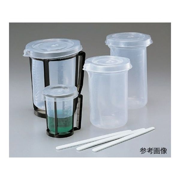 ヨトリヤマ ディスポ手付ビーカー1L 120入 6-6607-01 1箱(120個)（直送品）