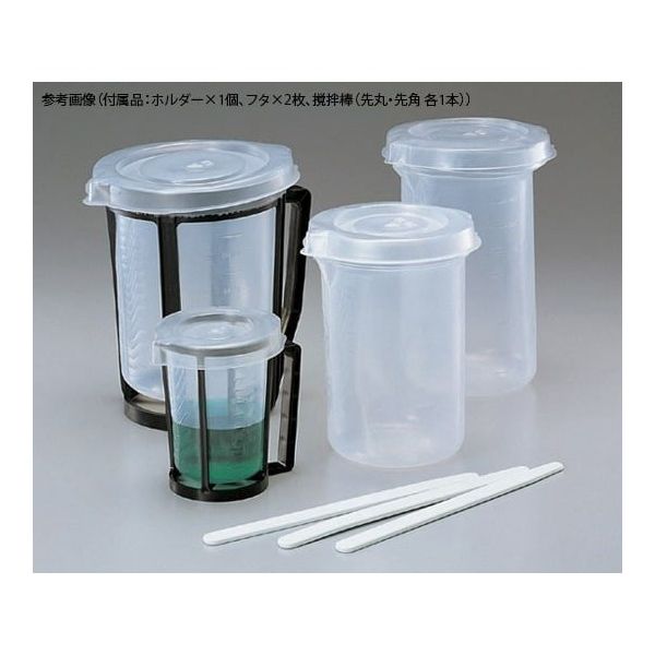 ヨトリヤマ ディスポ手付ビーカー5L 25入 6-6607-05 1箱(25個)（直送品）