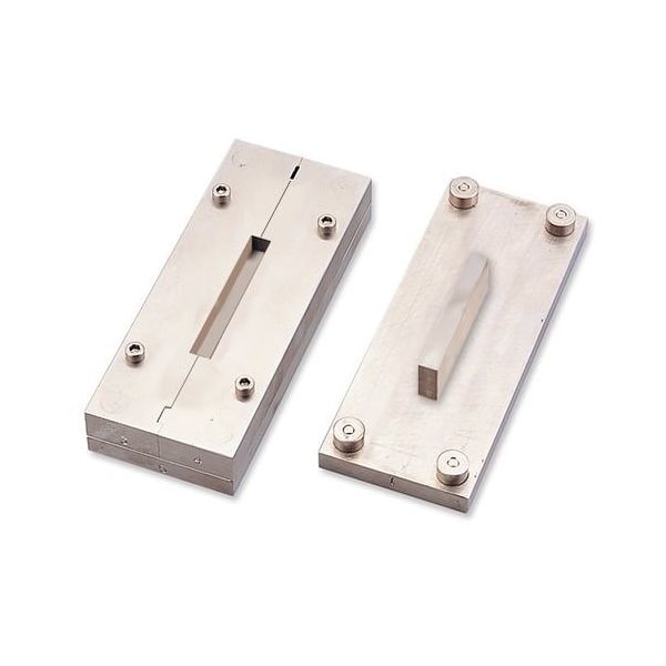 アズワン 熱プレス機用金型 JIS試験片 JIS-K7171カタ 1台 1-6002-19（直送品）