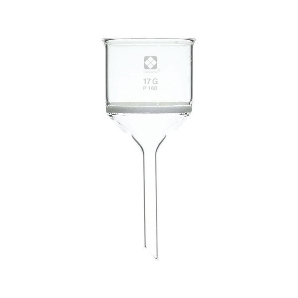 柴田科学 ガラスろ過器(円筒ロート形)140mL 100~160μm 17GP 1個 1-4384-07（直送品）