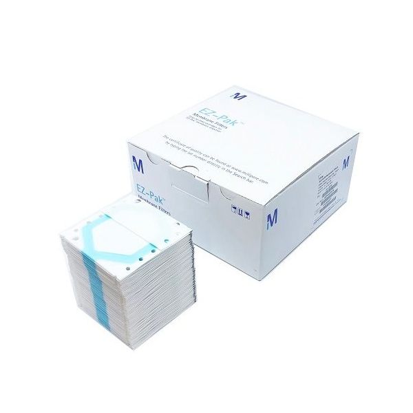 メンブレンフィルター緑色黒格子(メンブレンディスペンサーEZーPak(R)用)0.45μm 150枚×4組入 EZHAGG474（直送品）