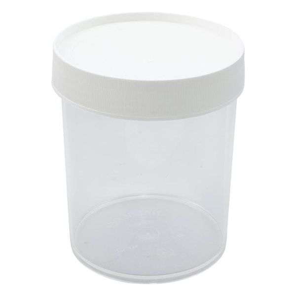 サーモフィッシャーサイエンティフィック 広口円筒容器 1000mL 4個入り 2117-1000 1袋(4個) 2-8238-05（直送品）