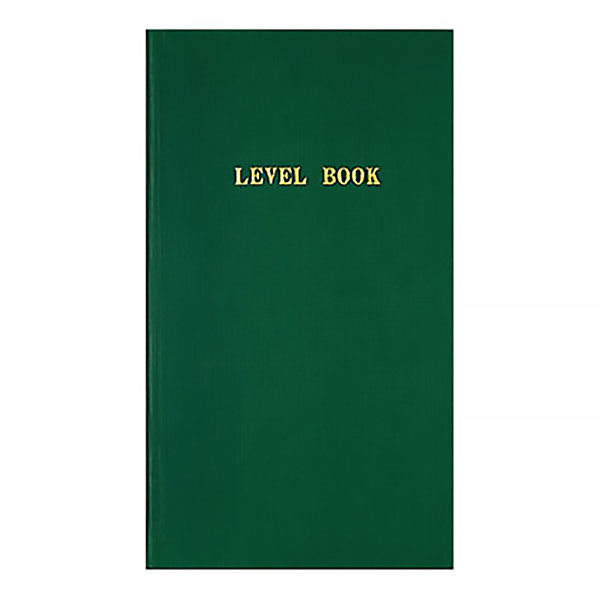 コクヨ 測量野帳 レベルブック 横罫 40枚 緑 1冊 セ-Y1 - アスクル