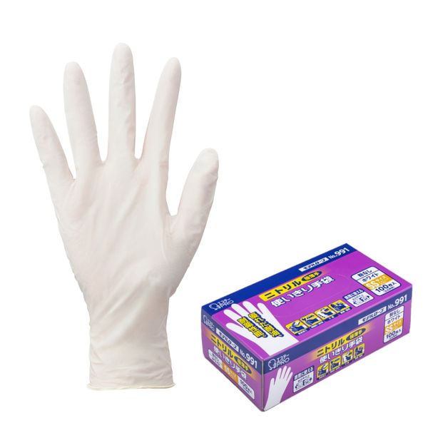 手袋 | エステー 天然ゴム使い切り手袋 M ホワイト 1200枚(100枚×12箱