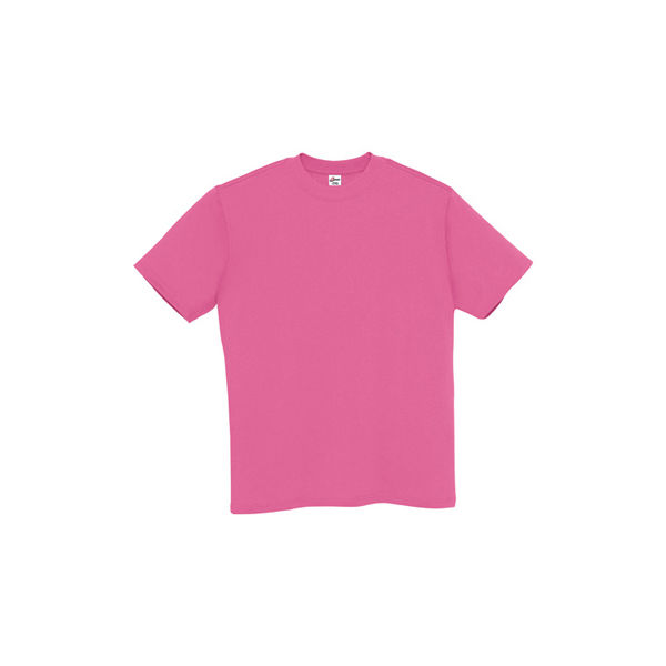 AITOZ（アイトス） ユニセックス 大きいサイズ Tシャツ ホットピンク 5L AZ-MT180 1セット(10枚入)（直送品）