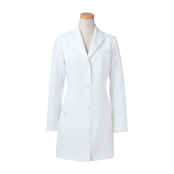 ヤギコーポレーション リゼルヴァ 医療白衣 長袖ドクタージャケット レディス R2440 ホワイト S 1枚（取寄品）