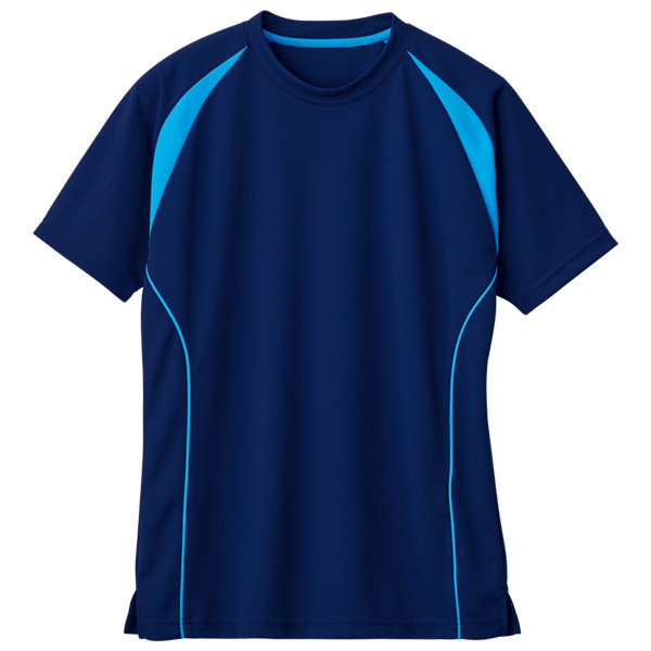 自重堂 半袖Tシャツ WH90158 ネービー（ネイビー） SS 介護ユニフォーム 1枚（取寄品）