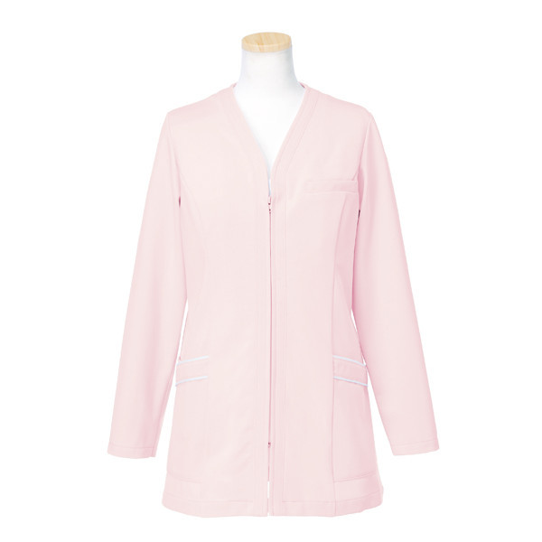 ヤギコーポレーション リゼルヴァ 医療白衣 ライトジャケット レディス R1745 ピンク S 1枚（取寄品）