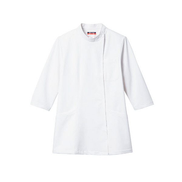 医療白衣 プリマヴェール 女性用ジャケット PA-4002 七分袖 ホワイト 3L 1枚 サーヴォ（旧サンペックスイスト）（取寄品）