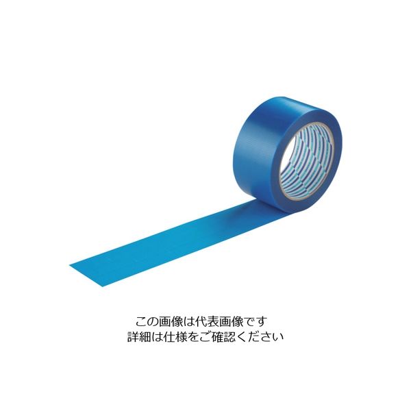 ダイヤテックス パイオラン 梱包用テープ 50mm×25m ブルー K-10-BL 50MMX25M 1巻 356-3979（直送品）