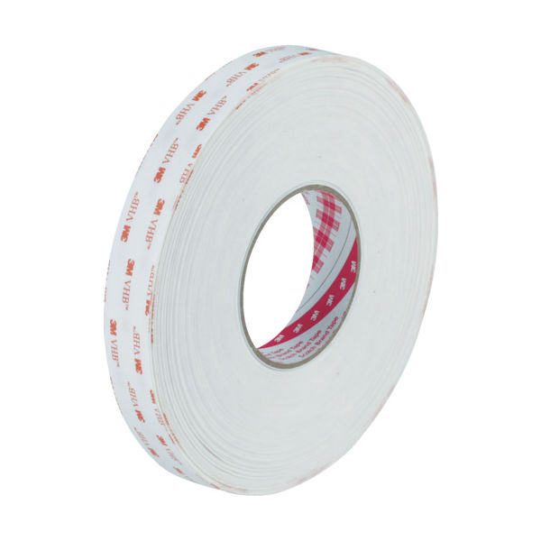 スリーエム ジャパン 3M VHB構造用接合テープ Yー4930 19mmX10m 白 Y4930 19X10 R 1巻 337-1514（直送品）