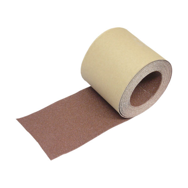 トラスコ中山 TRUSCO ノンスリップテープ 屋外用 100mmX5m エンジ TNS-100 E 1巻 256-4688（直送品）